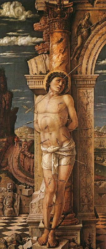 Andrea Mantegna St.Sebastian oil painting image
